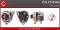 CASCO Lichtmaschine Generator 100A 12V für Opel Zafira A 2.0 DTi 16V 2.5 V6