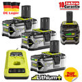 1-4X Für Ryobi Akku 18V 12AH Lithium One Plus RB18L50 P108 RB18L40 Original P104