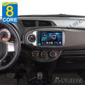 4+64GB Android13 Autoradio GPS NAVI WIFI RDS FM DAB+ für Toyota Yaris 2011-2018