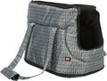 Trixie Tasche Riva 26 x 30 x 45 cm silber bis 7kg Polyester gepolstert Transport