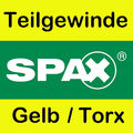 Original Spax TRX Holzbauschrauben gelb Torx Teilgewinde Senkkopf viele Größen