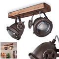 Wohn Schlaf Zimmer Beleuchtung Industrial Verstellbare Decken Lampe Leuchte Holz