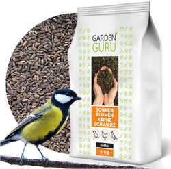 Schwarze Sonnenblumenkerne Wildvögel Vogelfutter Winter 5-25 kg Ernte 2024