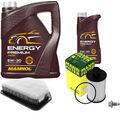 MANN Inspektionspaket 6 L MANNOL Energy Premium 5W-30 für Chevrolet Captiva 2.2