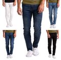 Herren Basic Jeanshose Comfort Regular Fit Relaxed Stretch Übergröße Designer