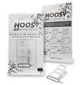 NOOSY 4 IN 1 NANO MICRO SIM KARTEN ADAPTER SET | SIM HALTER NADEL | UNIVERSAL