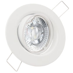 LED Einbau Strahler 230V 5W opt dimmbar Set flach Spots Decken Leuchten DECORA