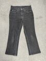 MAC Jeans 36 / 28 Damen Cropped 7/8 Hose anthrazit Straight Melanie