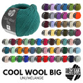 Lana Grossa COOL WOOL BIG 50g pflegeleichtes Merino-Strickgarn in 55 Farben 120m