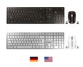 CHERRY DW 9000 SLIM  -  Kabellos Maus & Tastatur Set  -  Mit 2 Dongles !