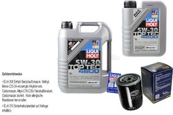 INSPEKTIONSKIT FILTER LIQUI MOLY ÖL 6L 5W-30 für VW Passat Variant 32B 1.6 D