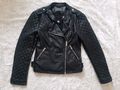 Esprit Damen Lederjacke Schwarz Gr.40 Neu 🧥