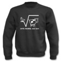 Pullover l Ente Wurzel aus Kuh l Mathe I Fun I Sprüche I Lustig I Sweatshirt 