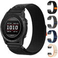 Für Garmin Fenix 7 7X 6 6X Pro Epix 5 5X Plus 3 HR Quick Fit Nylon Loop Armband