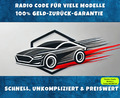 Radio Code Becker Renault Blaupunkt Mercedes Porsche Alpine Grundig Dacia Opel