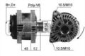 ERA Lichtmaschine Generator Lima 210234A für FIAT SCUDO Bus ULYSSE DUCATO 16V 8B