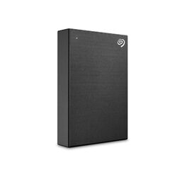 SEAGATE One Touch mit Passwort Festplatte, 4 TB HDD, 2,5 Zoll, extern, Schwarz