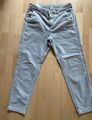 lässige MAC Jeans Cord Chino Hose Gr. 36 grau