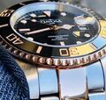 Davosa Ternos Ceramic Automatic 161.555.65 Schwarz Rosé Gold Diver Sea Dweller