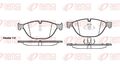 REMSA Bremsbelagsatz Scheibenbremse 1414.00 für BMW 5er Touring F11 F10 7er F01