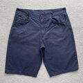 Yves Saint Laurent YSL Vintage 90’s Herren Chino Shorts Navy Blau Größe W32 Medium