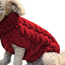 Hundemantel Katzen Welpe Hundepullover Warm Haustier Kleidung für Kleine Hunde