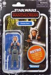 AHSOKA TANO "THE MANDALORIAN" STAR WARS THE RETRO COLLECTION HASBRO