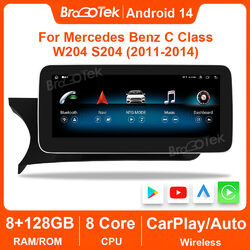 12,3" 128GB Autoradio CarPlay GPS Navi DAb Multi-media Für Mercedes W204