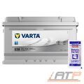 VARTA AUTOBATTERIE 12V 74Ah STARTERBATTERIE 750A INKL LIQUI MOLY BATTERIEPOLFETT