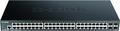 D-Link DGS-1250-52X/E, 52-Port Layer 2/3 Smart Managed Gigabit Switch schwarz