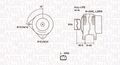 MAGNETI MARELLI Lichtmaschine Generator Lima 063731879010 für FIAT DUCATO Bus 1