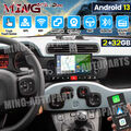 Android 13 Für FIAT PANDA 312, 319 2013-20 DAB+ CarPlay Autoradio Navi +MIK KAM