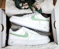 Nike Air Force 1 GS Pastell Grün Matcha Avocado Custom Sneaker Gr. 39