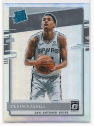 Devin Vassell 2020-21 Donruss Optic Holo Silver Prizm Rated Rookie RC #161