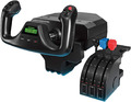 Logitech G Saitek Pro Flight Yoke System - Steuerhorn, Schubregler, 5 Achsen, PC