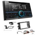 Kenwood 2-DIN Receiver Autoradio Bluetooth DAB+ für Ford F150 2004-2008 schwarz