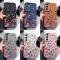 Blume Handy Hülle für Samsung S25 S24 FE S23 S22 Ultra A16 A15 A55 Silikon Case