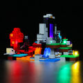 BrickBling LED Licht Kit für LEGO Minecraft Das Zerstörte Portal 21172 Lichter 