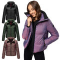 Navahoo Damen Stepp Jacke Steppjacke Übergangsjacke gesteppt gefüttert B971 NEU