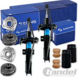 2x SACHS STOSSDÄMPFER + DOMLAGER + PROTECTION KIT VORNE passend für VOLVO XC90