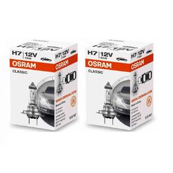 2x Osram H7 Classic 64210 CLC Lampe 12V 55W 64210CLC Autolampe Glühlampe 