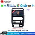 6+128G Android 13 Apple Carplay Autoradio GPS Navi Für Suzuki Jimny SN 2005-2019