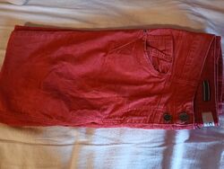 Cecil Cordhose W32 rot / Orang 