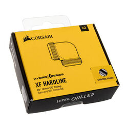 Corsair Hydro X Series XF Hardline Adapter 90 Grad 12mm AD auf 12mm AD Hardtube 