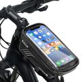 6,0 Zoll Fahrradtasche Rahmentasche Oberrohrtasche Wasserdicht  Handyhalter MTB