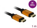 5x DELOCK HDMI-Kabel Ultra HighSpeed HDMI 48 Gbps 8K 60Hz 1.0m