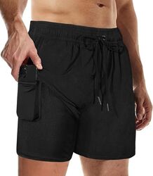 Schwimmhose Badeshorts Shorts Badehose Schwimmshort Hose Herren Schnelltrocknend