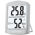 Thermometer Hygrometer Innen, Digitales Thermo-Hygrometer 45x62x16 mm Digital