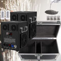 2Stk Sparkular Funkenmaschine Cold Spark Machine mit Flight Case Bühnen DJ Show
