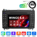 Autoradio DVD DAB GPS Navi CD SWC USB Für Mercedes-Benz A/B Klasse Sprinter Vito